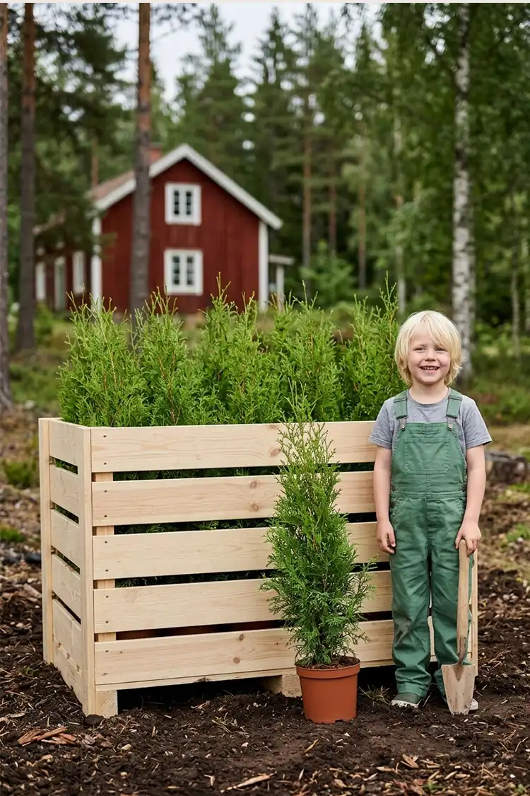 Thuja King of Brabant Potte 40-80cm - Billede 2