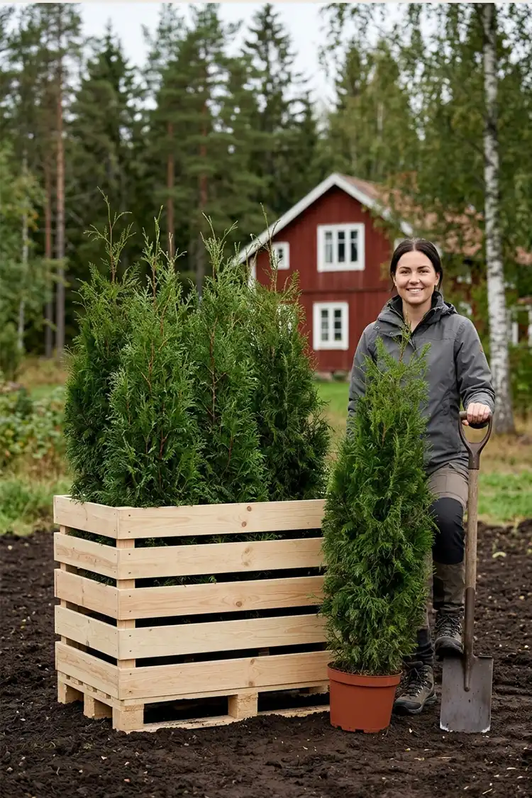 Kæmpethuja Potte 120-160cm - Billede 2