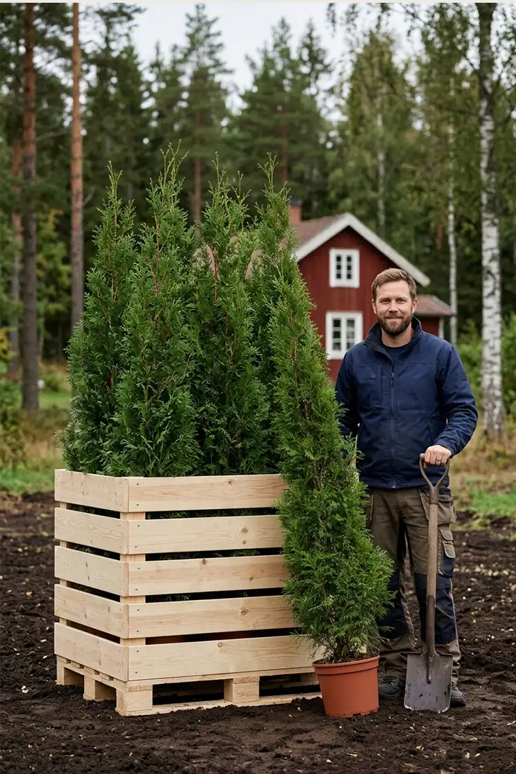 Kæmpethuja Potte 160-200cm - Billede 2
