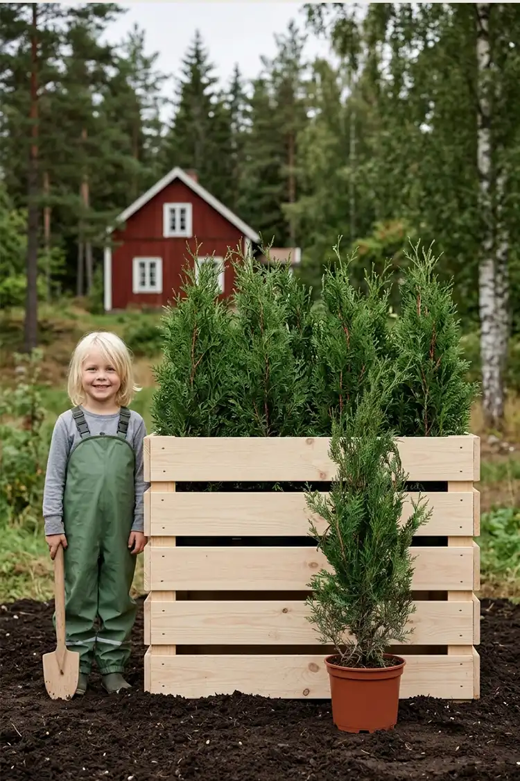 Kæmpethuja Potte 40-80cm - Billede 2