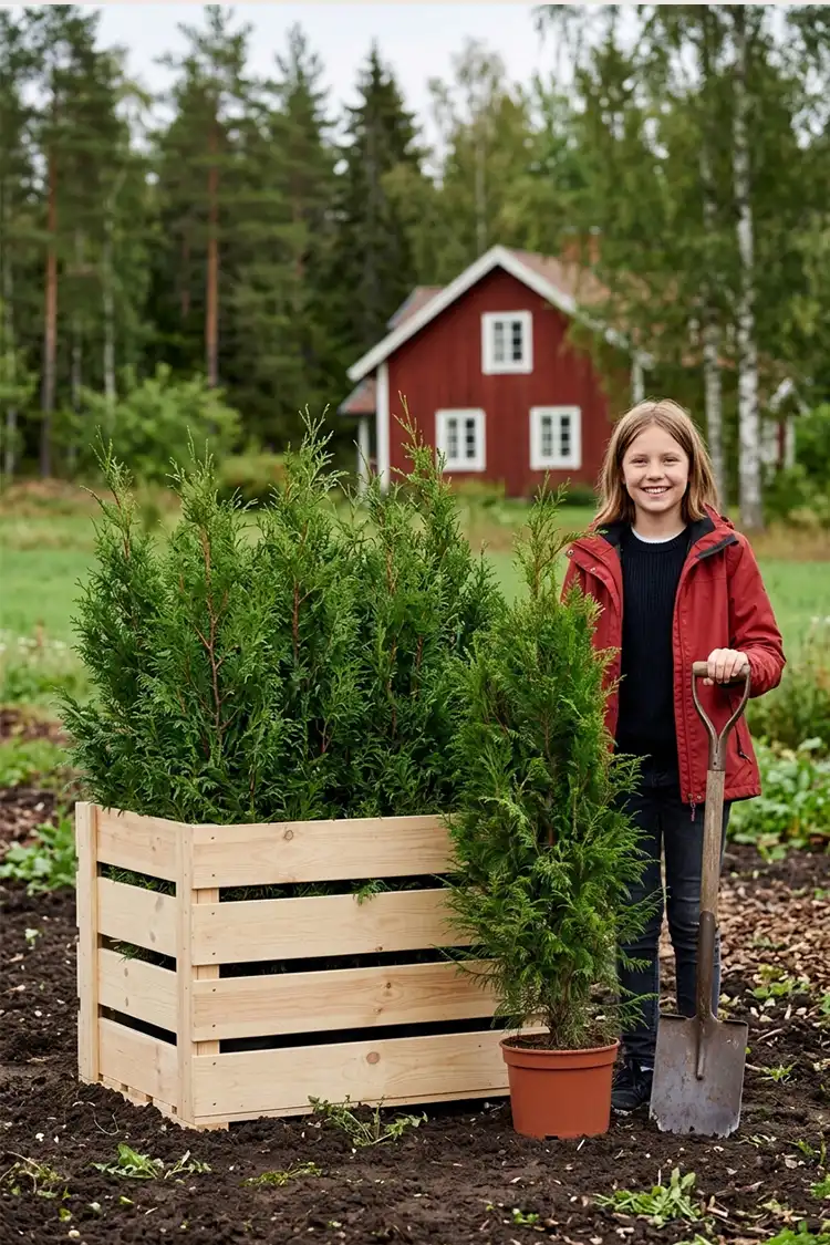 Kæmpethuja Potte 80-120cm - Billede 2